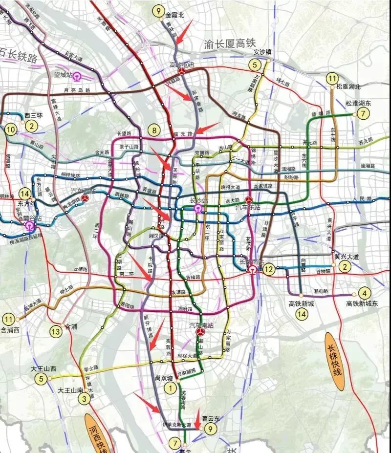 长沙地铁7号线建设进展顺利，未来交通网络布局展望揭秘