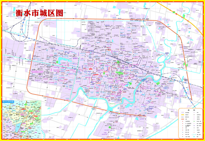 衡水市区最新地图概览，城市发展与空间布局新视角揭秘